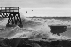 Lake Erie, Ohio (Hurricane Sandy)